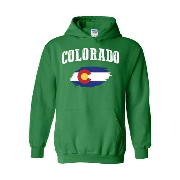 Mens Sweatshirts and Hoodies - Colorado Flag