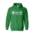 thumbnail image 1 of Mens Sweatshirts and Hoodies - Eat Sleep Soccer, 1 of 5