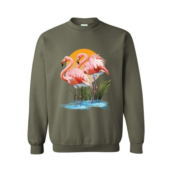 Mens Sweatshirts and Hoodies - Flamingo