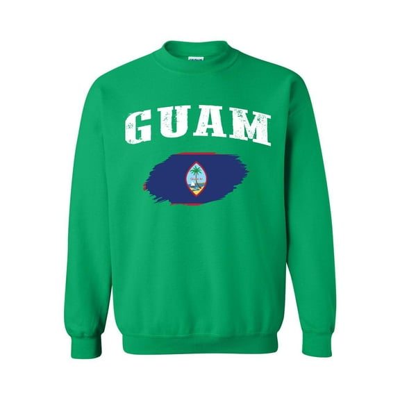 Mens Sweatshirts and Hoodies - Guam Flag