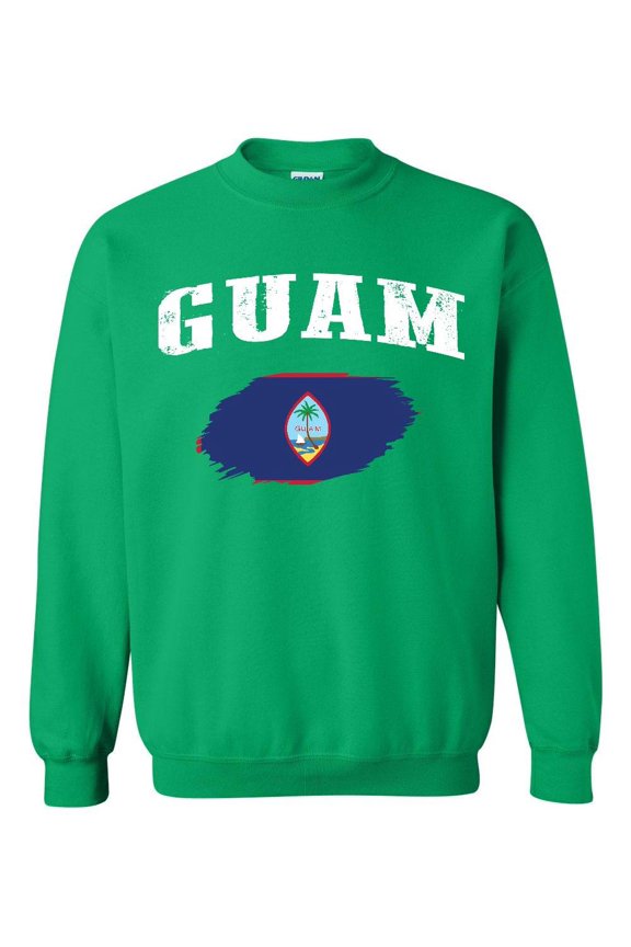 Mens Sweatshirts and Hoodies - Guam Flag