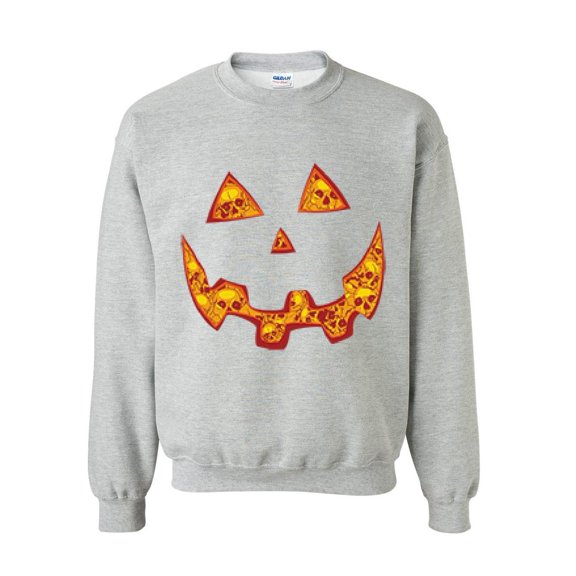 Mens Sweatshirts and Hoodies - Halloween Costume Pumpkin Face
