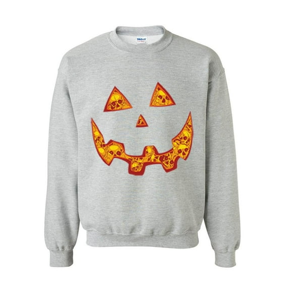 Mens Sweatshirts and Hoodies - Halloween Costume Pumpkin Face