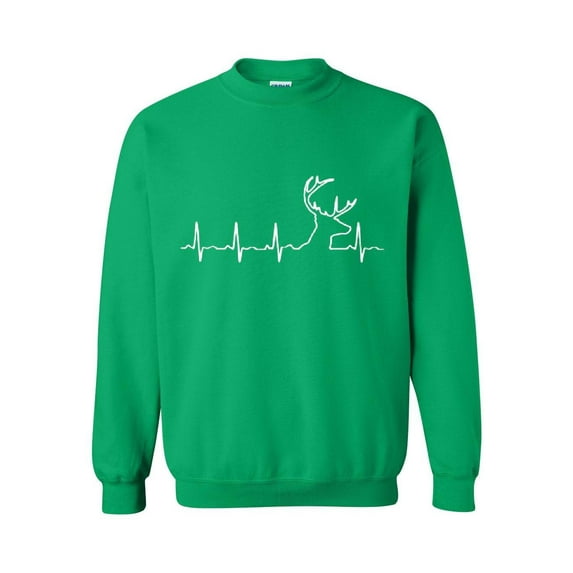 Mens Sweatshirts and Hoodies - Heartbeat Hunting