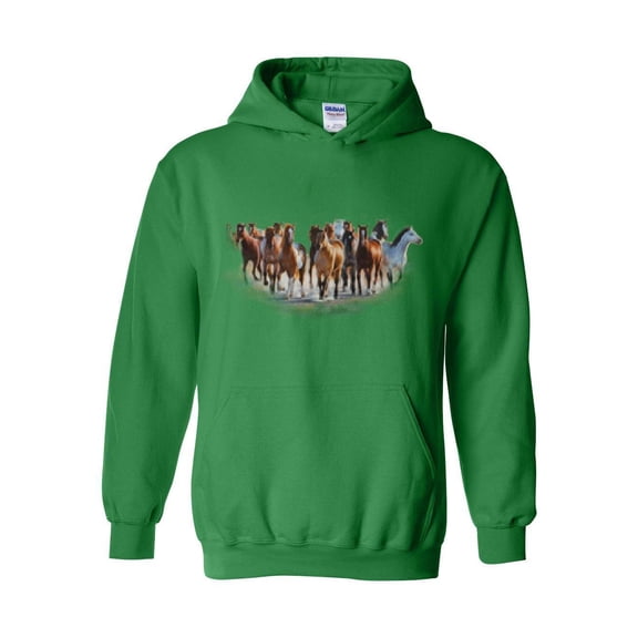 Mens Sweatshirts and Hoodies - Horses Herd