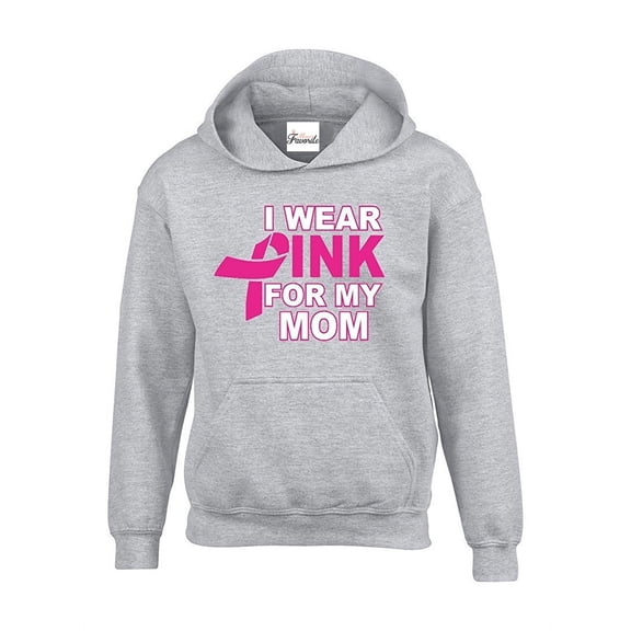 Mens Sweatshirts and Hoodies - I Wear Pink For My Mom