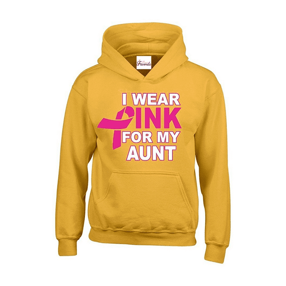 Mens Sweatshirts and Hoodies - I Wear Pink for My Aunt