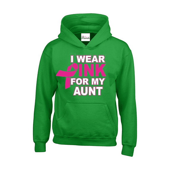 Mens Sweatshirts and Hoodies - I Wear Pink for My Aunt