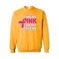thumbnail image 1 of Mens Sweatshirts and Hoodies - I Wear Pink for My Friend, 1 of 5