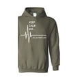 thumbnail image 1 of Mens Sweatshirts and Hoodies - Keep Calm Ok Not That Calm, 1 of 5