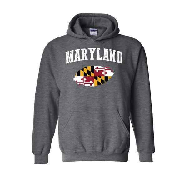 Mens Sweatshirts and Hoodies - Maryland Flag