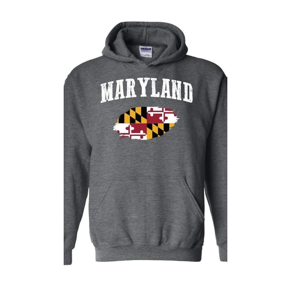 Mens Sweatshirts and Hoodies - Maryland Flag