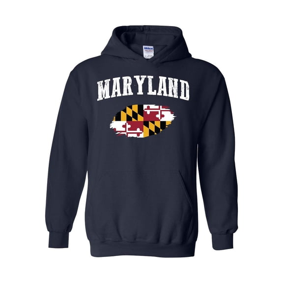 Mens Sweatshirts and Hoodies - Maryland Flag