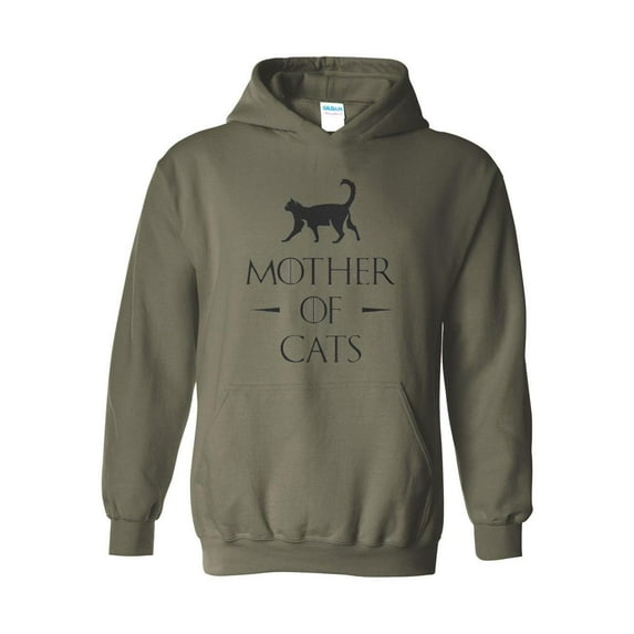Mens Sweatshirts and Hoodies - Mother Of Cats