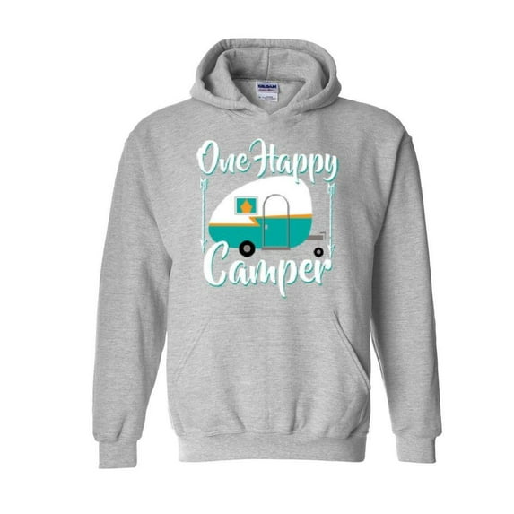 IWPF - Mens Sweatshirts and Hoodies - ONE HAPPY CAMPER