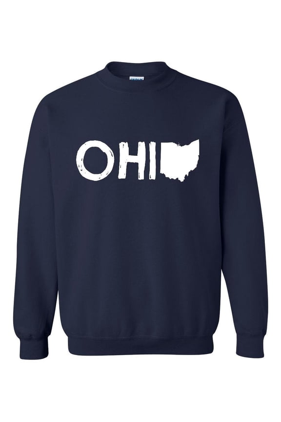 Mens Sweatshirts and Hoodies - Ohio Map