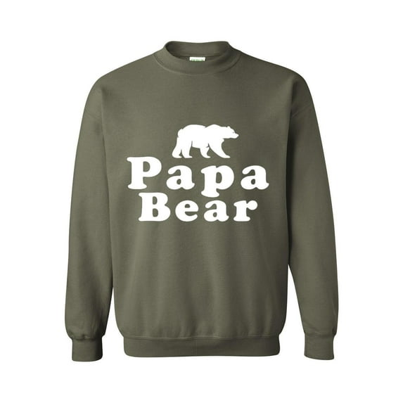 Mens Sweatshirts and Hoodies - Papa Bear