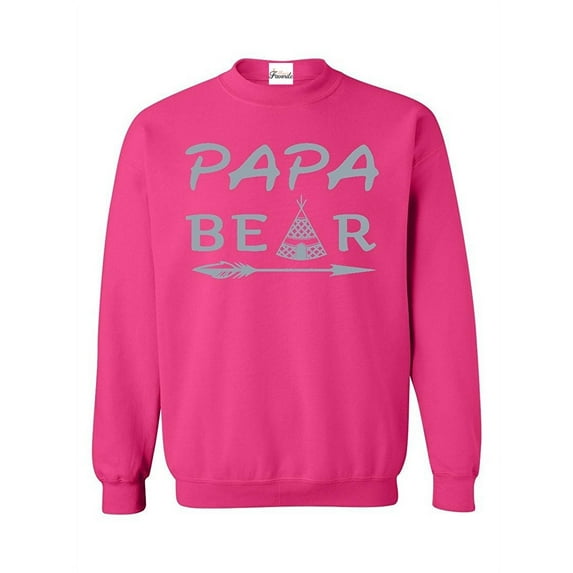 Mens Sweatshirts and Hoodies - Papa Bear