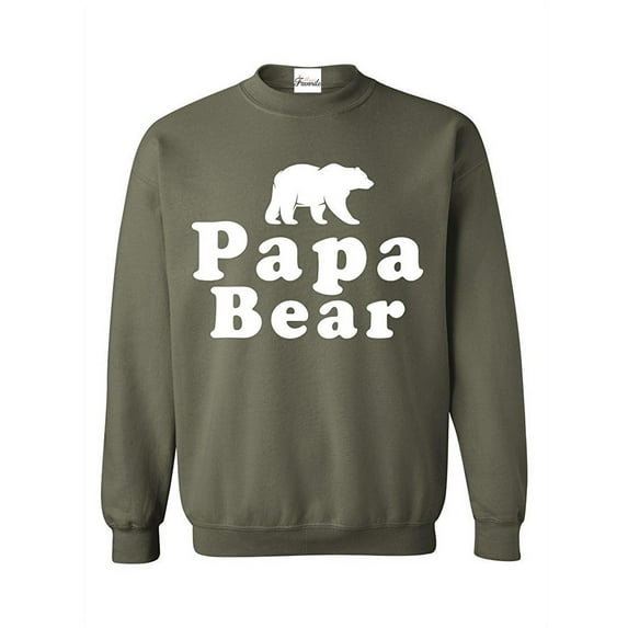 Mens Sweatshirts and Hoodies - Papa Bear