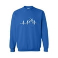thumbnail image 1 of Mens Sweatshirts and Hoodies - Paw Heartbeat, 1 of 5