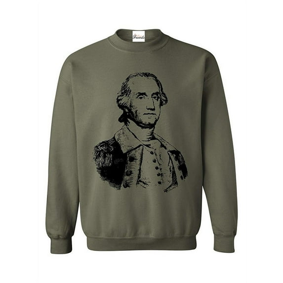 Mens Sweatshirts and Hoodies - President George Washington