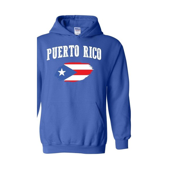 Mens Sweatshirts and Hoodies - Puerto Rico Flag