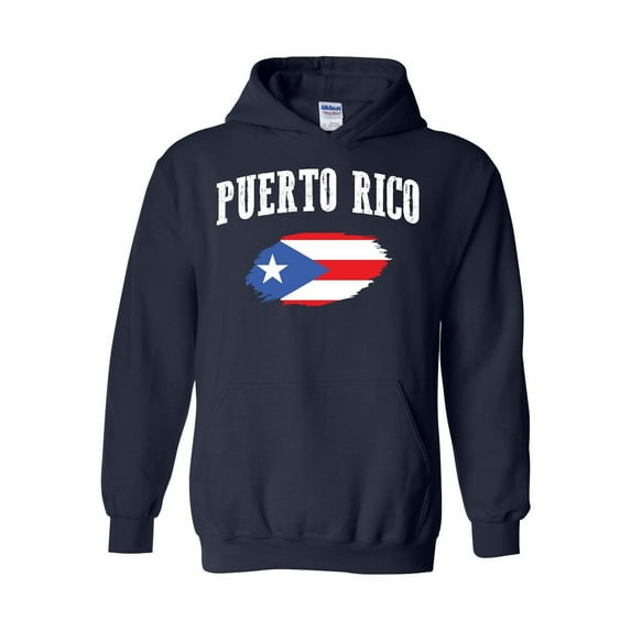 Mens Sweatshirts and Hoodies - Puerto Rico Flag