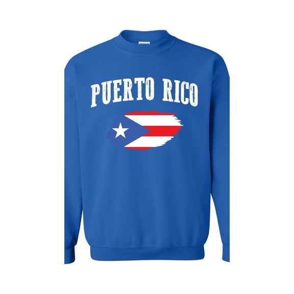 Mens Sweatshirts and Hoodies - Puerto Rico Flag