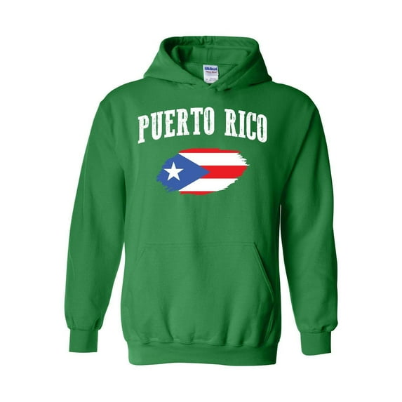 Mens Sweatshirts and Hoodies - Puerto Rico Flag