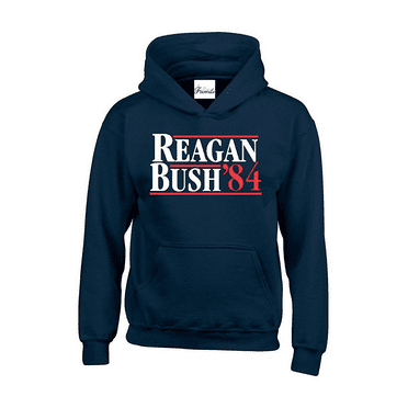 Mens Sweatshirts and Hoodies - Reagan Bush 84