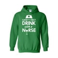 thumbnail image 1 of Mens Sweatshirts and Hoodies - Safety First With A Nurse, 1 of 5