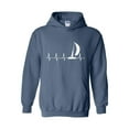 thumbnail image 1 of Mens Sweatshirts and Hoodies - Sailing Heartbeat, 1 of 5