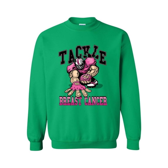 Mens Sweatshirts and Hoodies - Tackle Breast Cancer