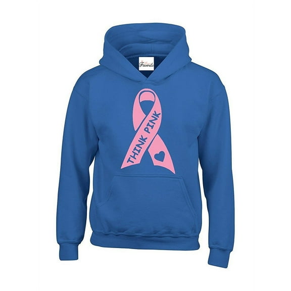 Mens Sweatshirts and Hoodies - Think Pink Cancer