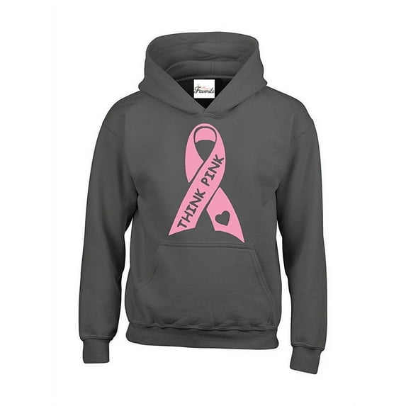 Mens Sweatshirts and Hoodies - Think Pink Cancer