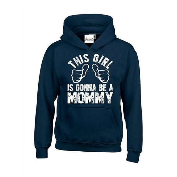 Mens Sweatshirts and Hoodies - This Girl is Gonna Be a Mommy