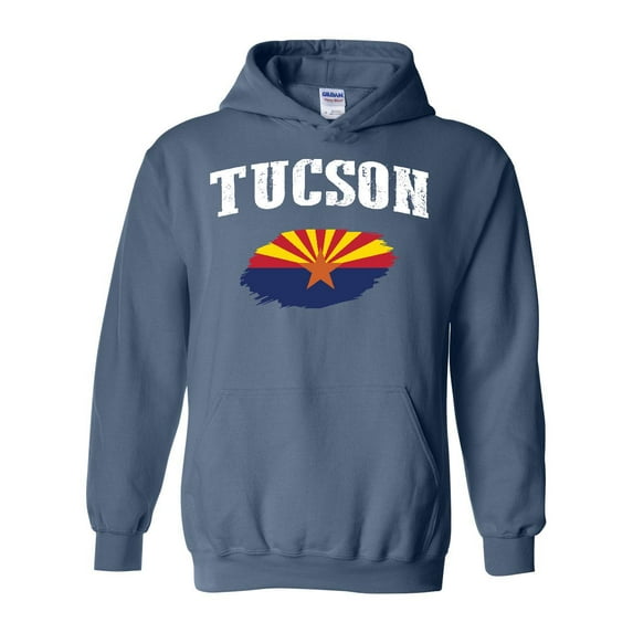 Mens Sweatshirts and Hoodies - Tucson Arizona Flag