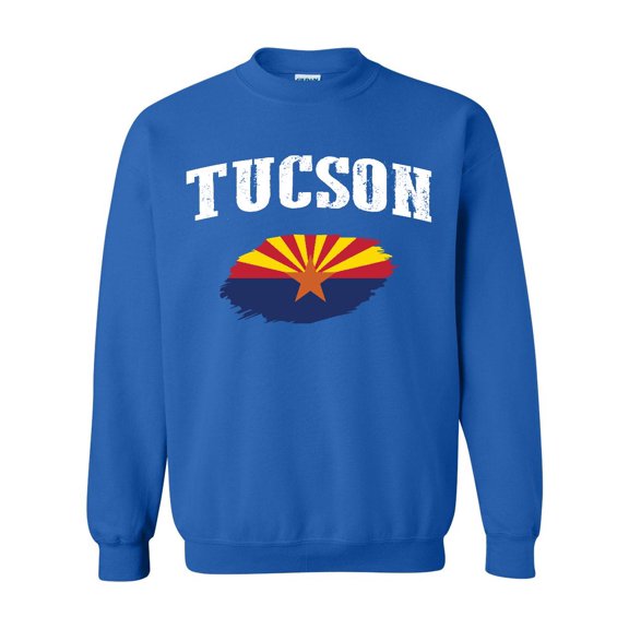 Mens Sweatshirts and Hoodies - Tucson Arizona Flag