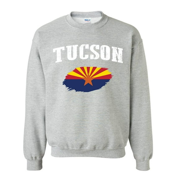 Mens Sweatshirts and Hoodies - Tucson Arizona Flag