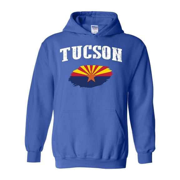 Mens Sweatshirts and Hoodies - Tucson Arizona Flag