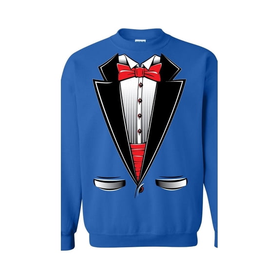 Mens Sweatshirts and Hoodies - Tuxedo Prom Costume