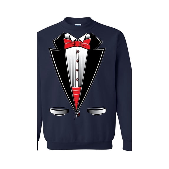 Mens Sweatshirts and Hoodies - Tuxedo Prom Costume
