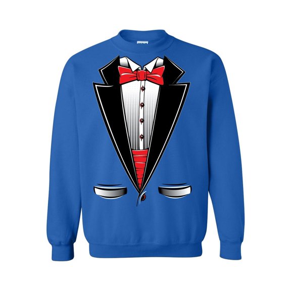 Mens Sweatshirts and Hoodies - Tuxedo Prom Costume