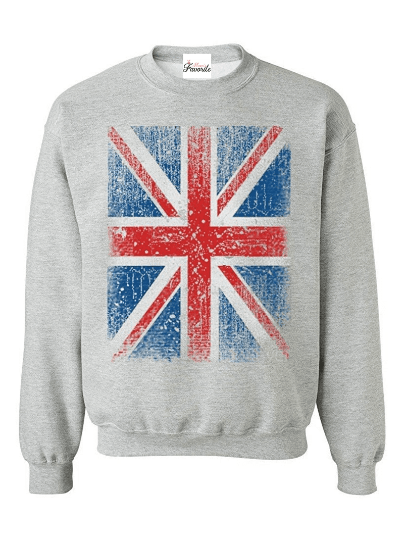 Mens Sweatshirts and Hoodies Union Jack British Flag