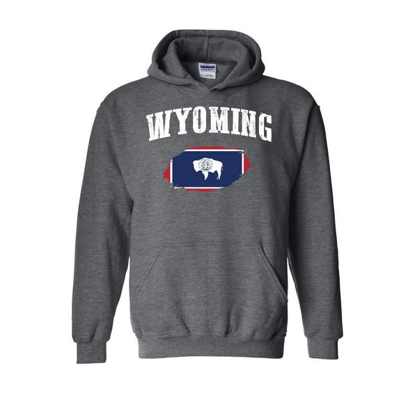Mens Sweatshirts and Hoodies - Wyoming Flag