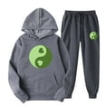 thumbnail image 1 of Mens Sweatsuits Sets, Track Suits Men Set, Jogging Suits with Zipper Pockets, 1 of 4