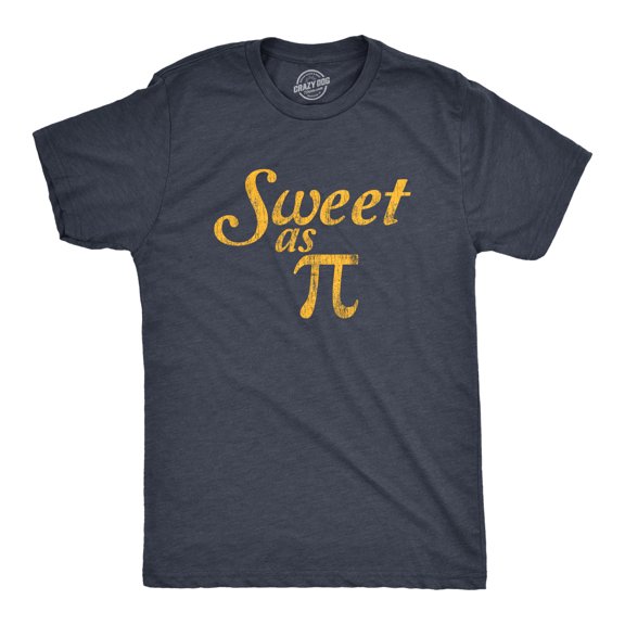 Mens Sweet As Pi T Shirt Funny Nerdy Math Problem Graphic Novelty Tee Graphic Tees