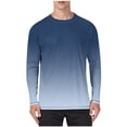 thumbnail image 1 of Mens Swim Shirts UPF 50+ Sun Protection Quick Dry Long Sleeve Rash Guard Outdoor Beach Fishing T Shirts Big and Tall, 1 of 4