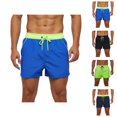 thumbnail image 1 of Mens Swim Trunks 2026 Summer Casual Elastic Waist Quick Drying Swim Shorts with Pockets Beach Shorts, 1 of 8