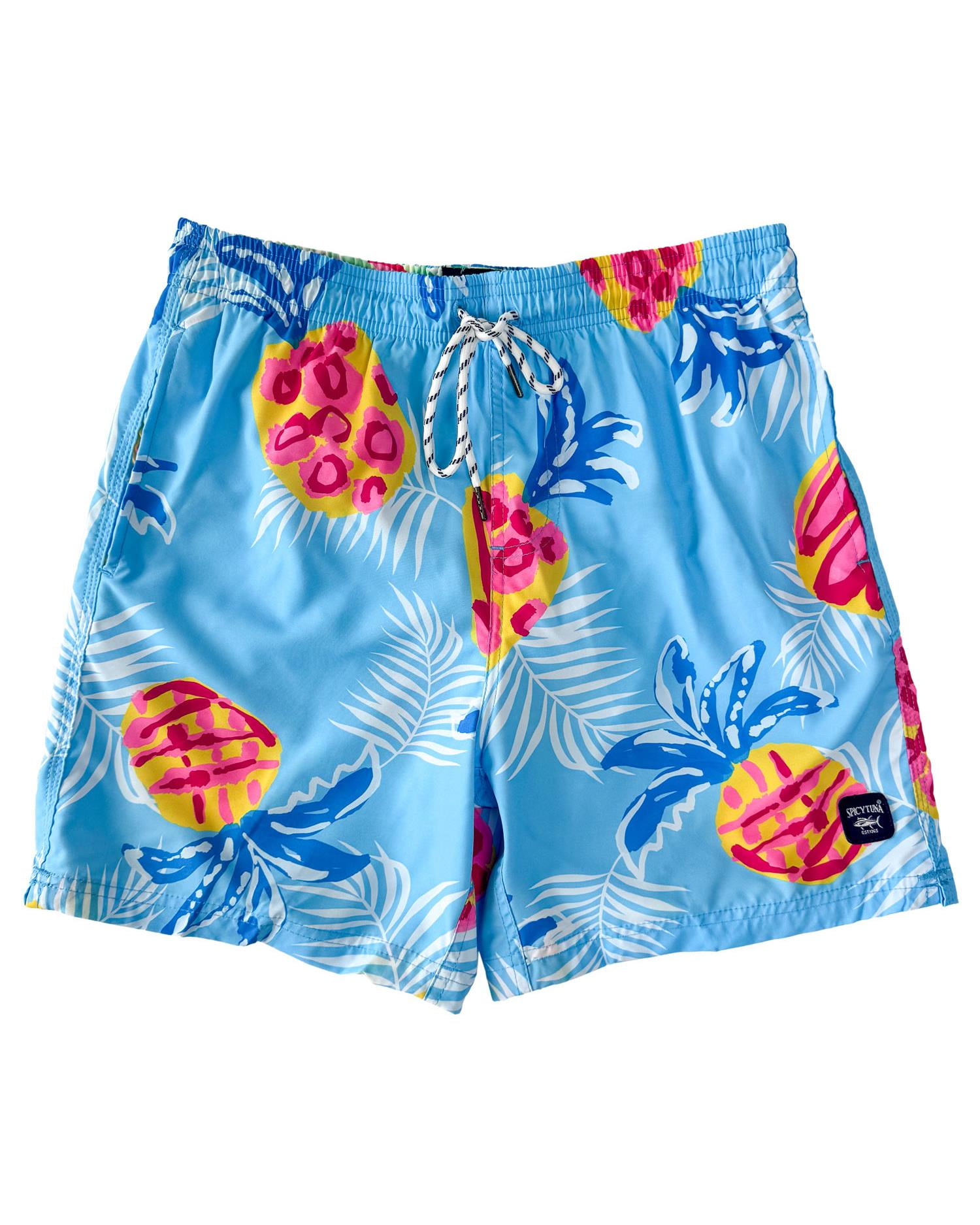 Mens Swim Trunks 6 Quick Dry Swimwear Stretch Shorts with a Liner